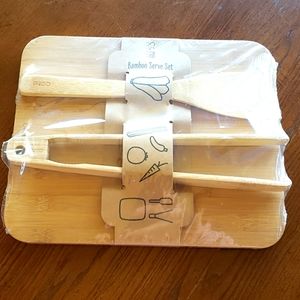 Core bamboo serve set.